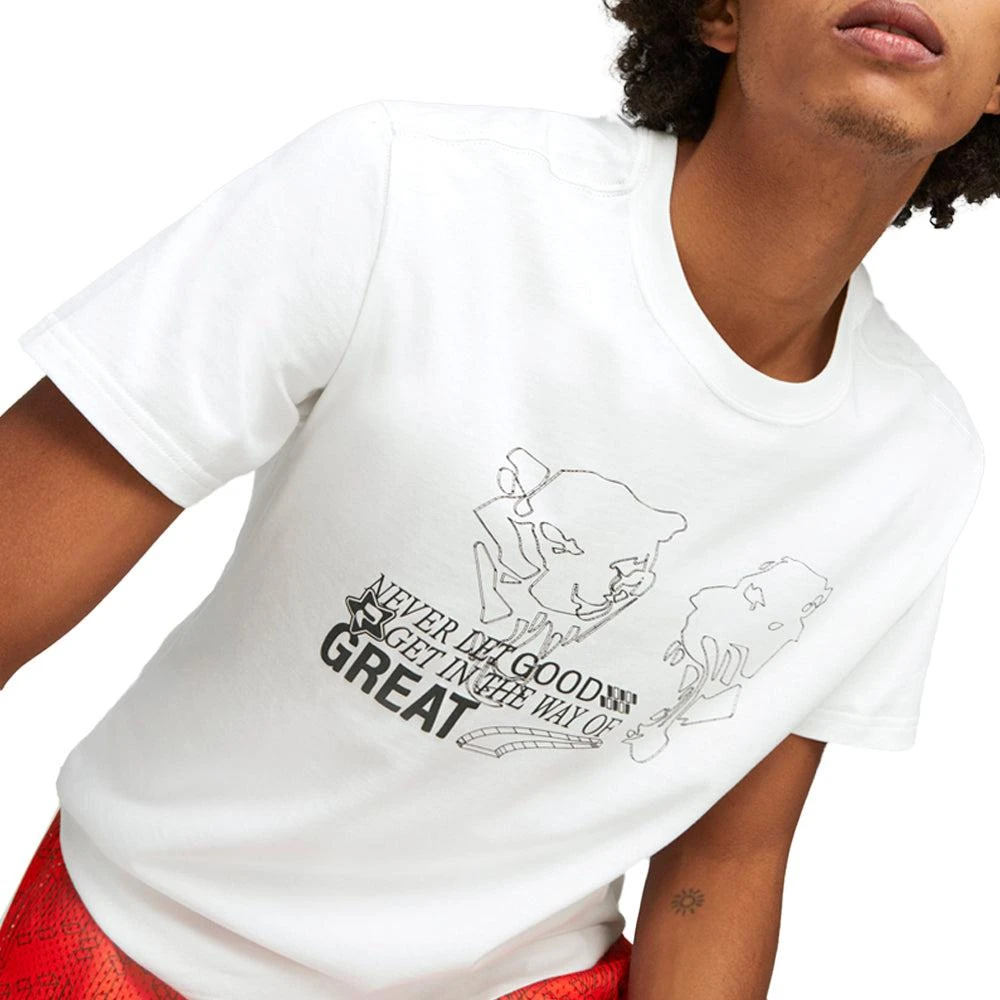 Puma New Era Graphic Crew Neck Short Sleeve T-Shirt 3
