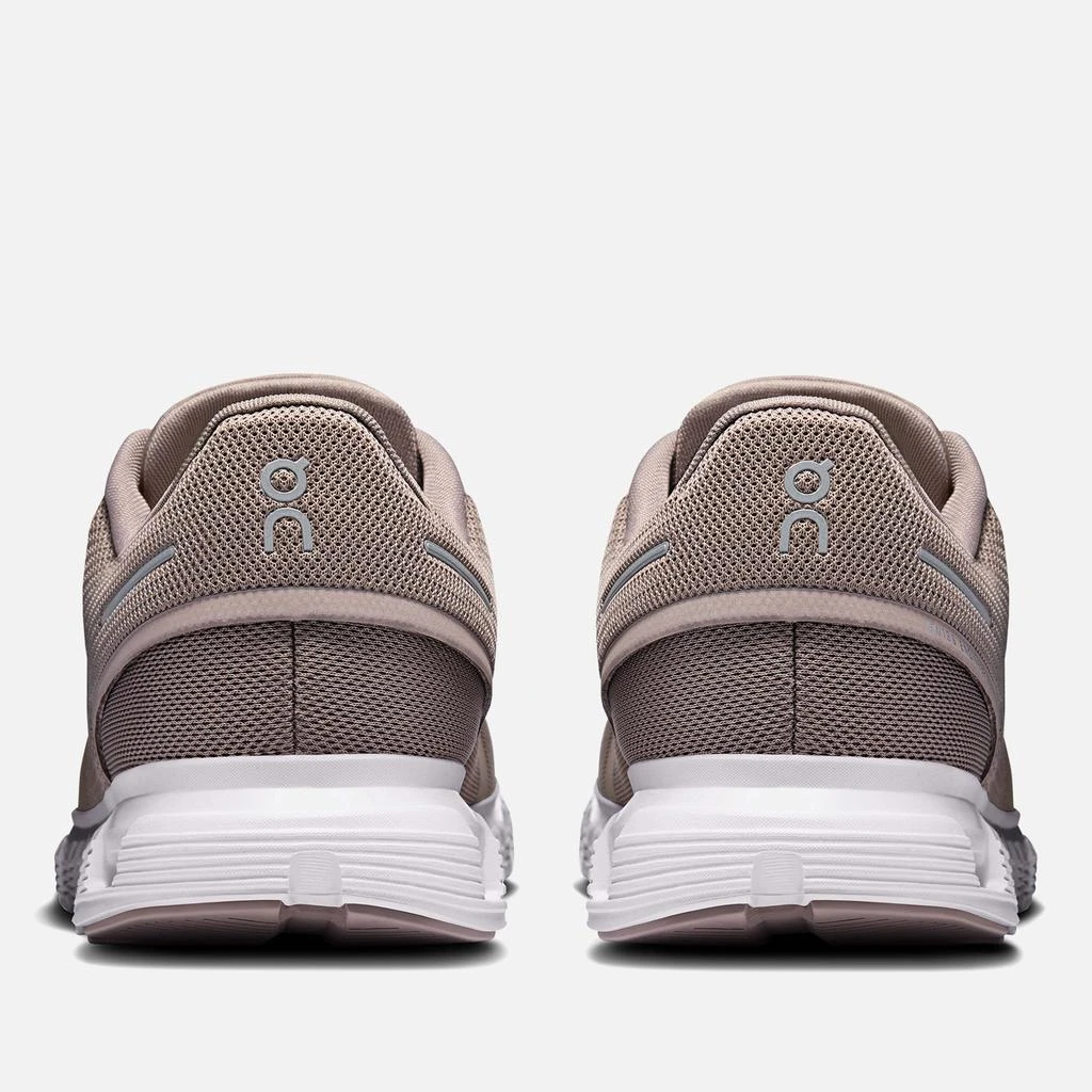 On Men's Cloud 6 Running Trainers - Fog/White 4