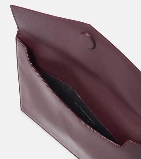 Yves Saint Laurent Uptown patent leather clutch 3
