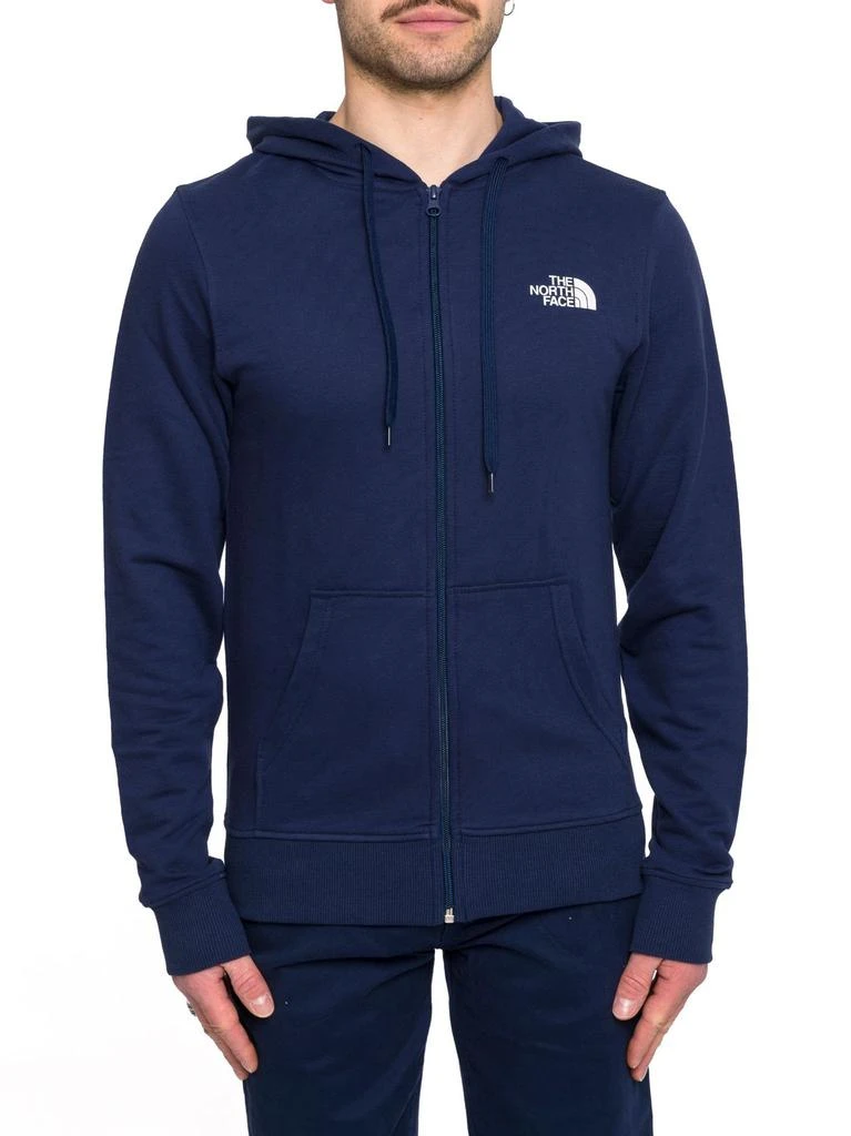 The North Face The North Face Logo Printed Zip-Up Hoodie 1