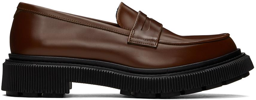 Adieu Brown Type 159 Loafers