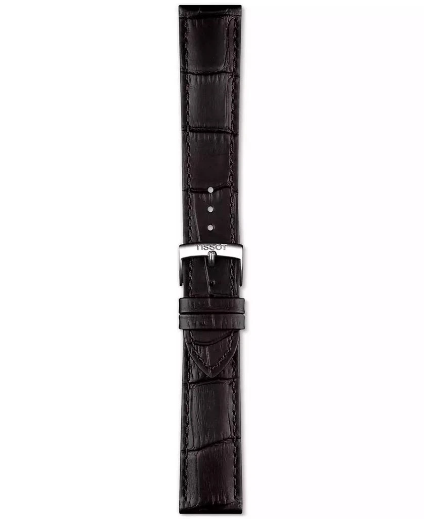 Tissot Men's Swiss PR 100 Brown Leather Strap Watch 40mm 4