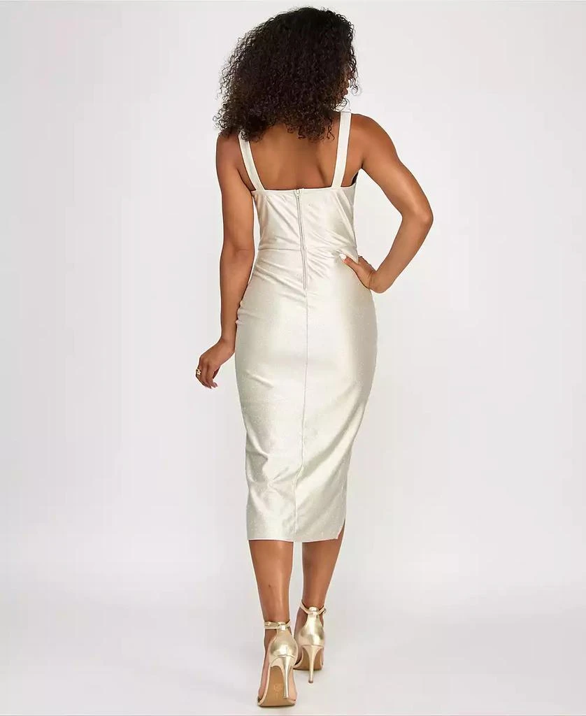 Emerald Sundae Juniors' Glittered Bodycon Dress 3