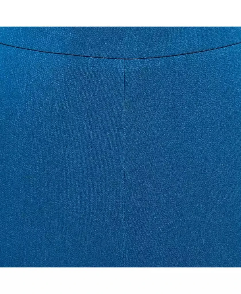 Pre-Owned Stella McCartney Women
s Blue Crepe And Rib Knit Trim Joggers 6