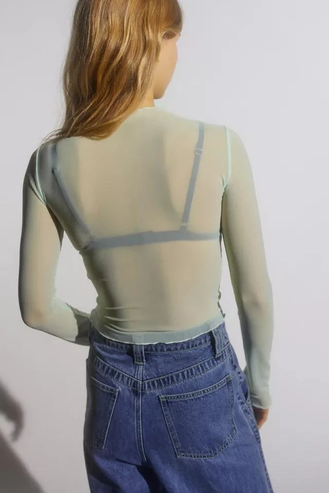 Urban Outfitters UO Teagan Hot Mess Mesh Tee 3