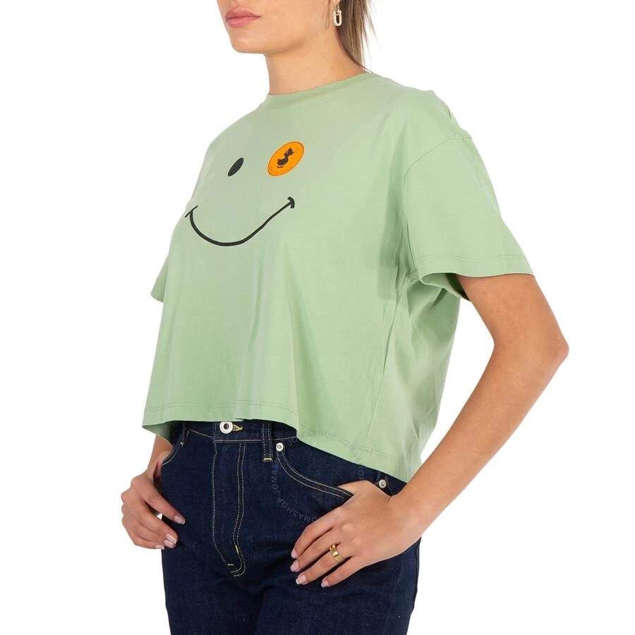 Save The Duck Ladies Mint Green Gilma Funny Face Tee 3