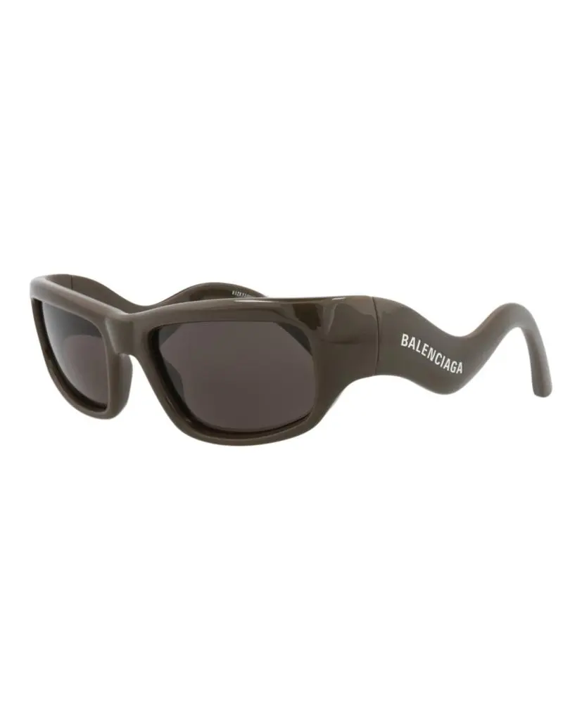 Balenciaga Square-Frame Bio Injection Sunglasses 2