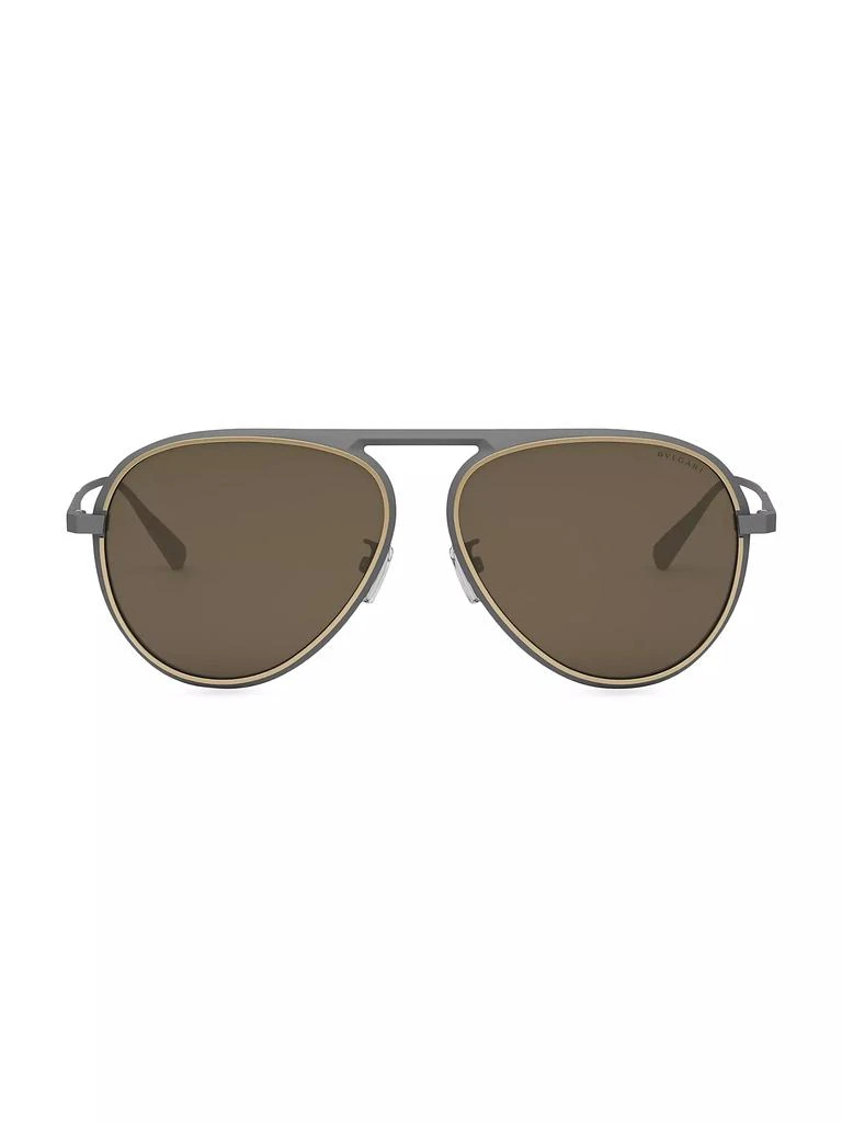 BVLGARI Octo 59MM Pilot Sunglasses 2