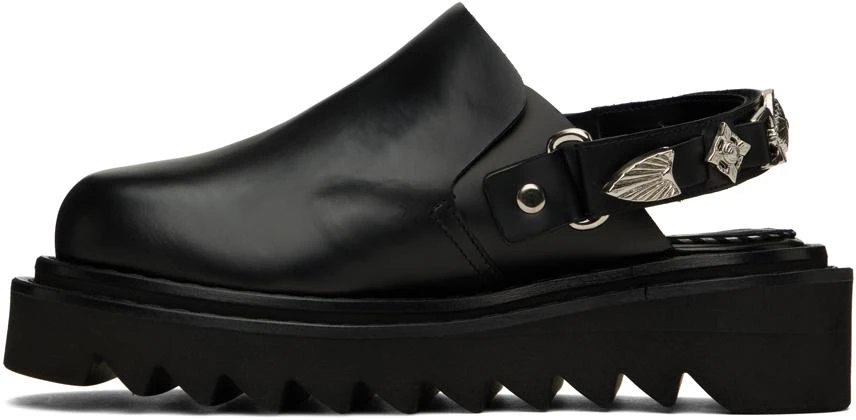 Toga Pulla Black Embellished  Loafers 3