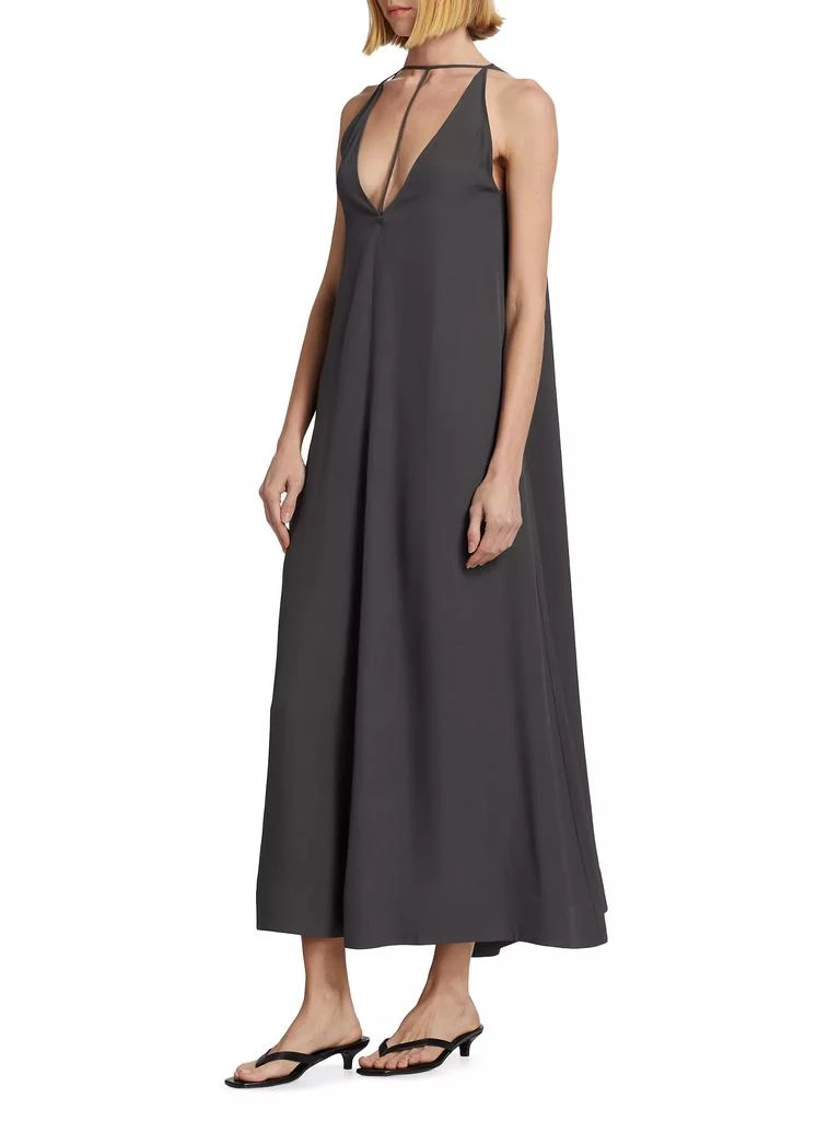 Totême Crepe T-Strap Maxi Dress 4