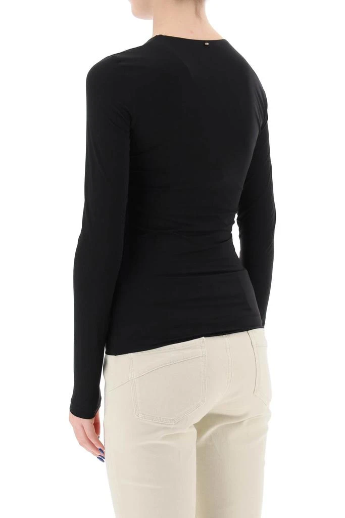 SPORTMAX stretch jersey long-sleeved t-shirt 3