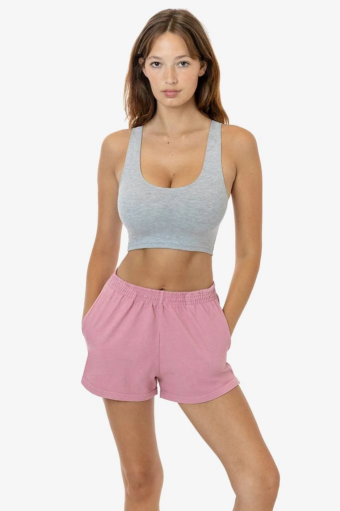 Los Angeles Apparel 1214GD - Heavy Jersey Garment Dye Short Shorts 18