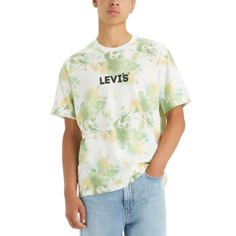 Levi's Men's Relaxed-Fit Paint Splatter Logo T-Shirt 1