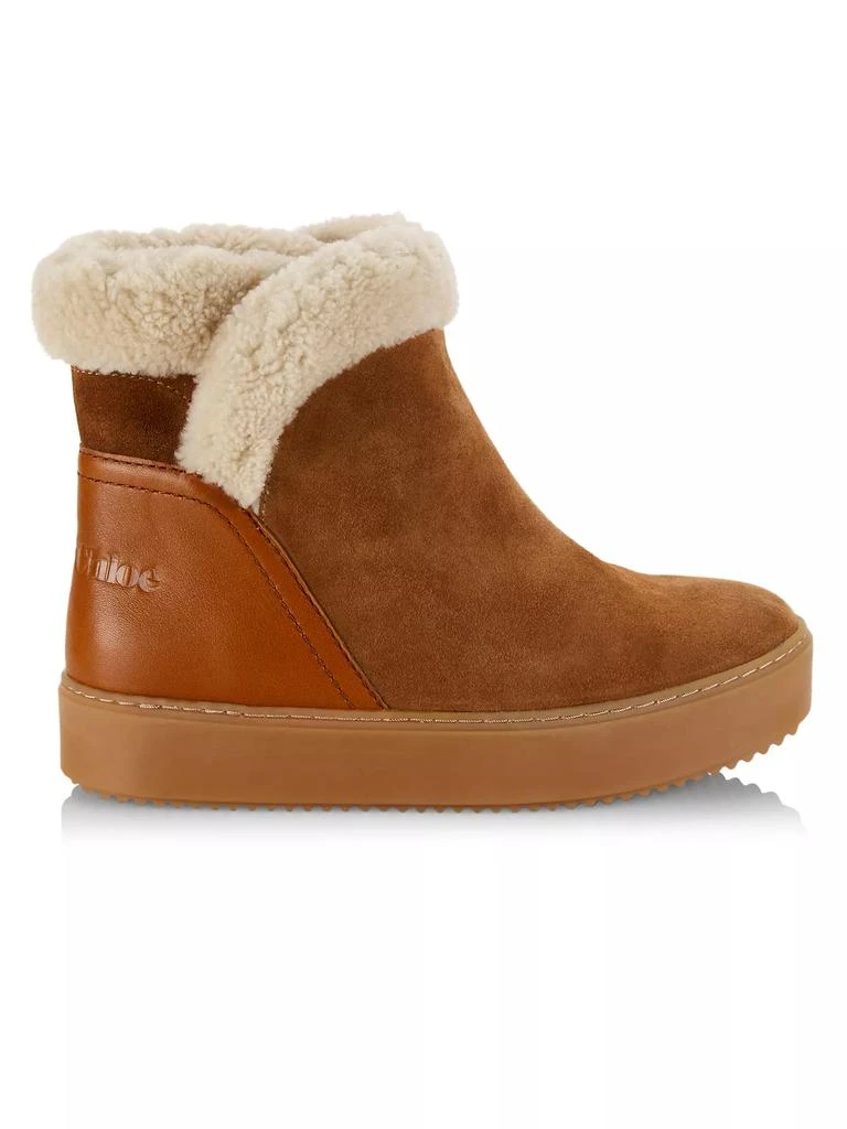See by Chloé Juliet Shearling-Trimmed Boots 1