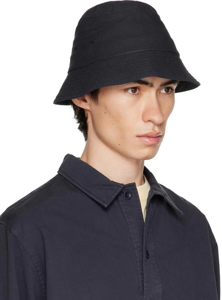 Norse Projects Navy Eco-Dye Bucket Hat 2