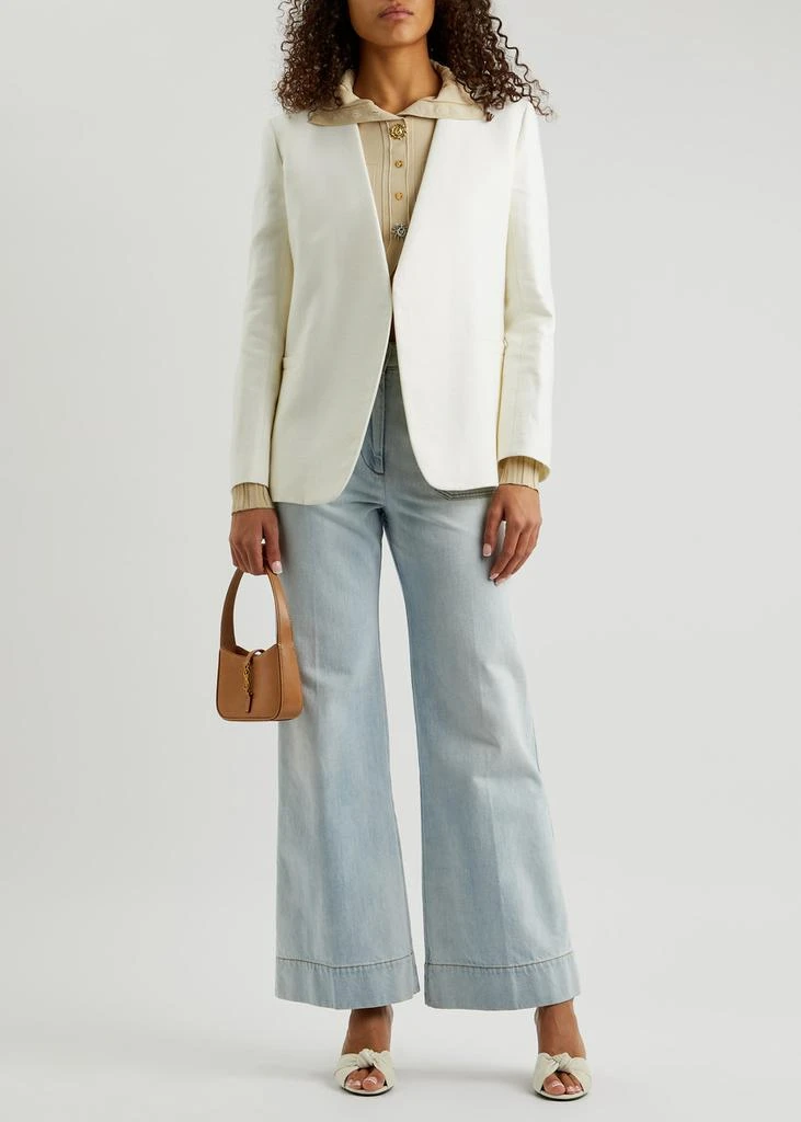 Yves Saint Laurent Bianca 75 leather mules 6