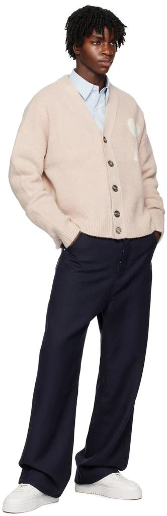 AMI Pink Ami De Cœur Cardigan 4
