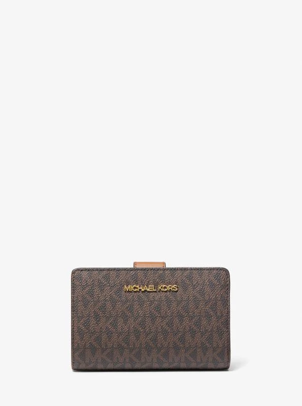 michael_kors Medium Signature Logo Wallet 1