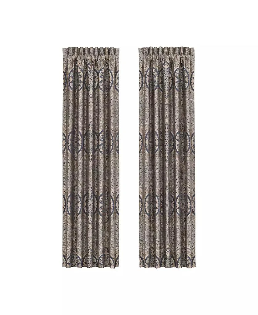 J Queen New York Botticelli Waterfall Window Valance, 49" x 33" 1