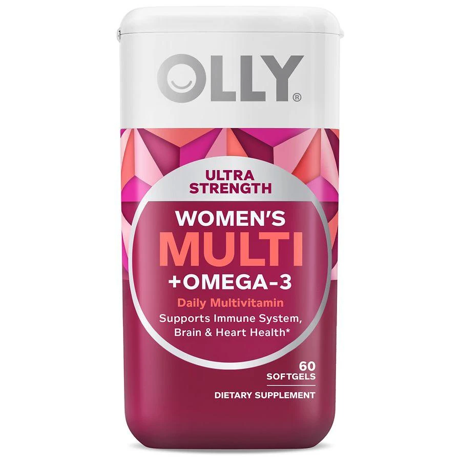 OLLY Ultra Women
s Multi Softgels Unflavored 1