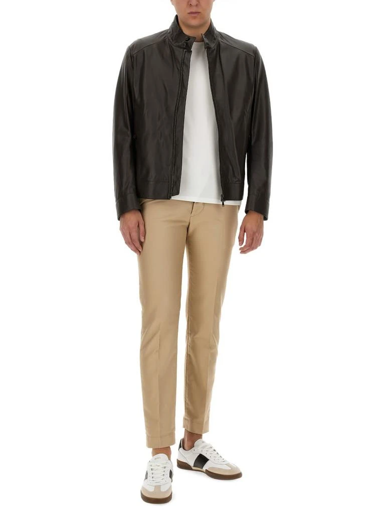 Hugo Boss Leather Jacket 2