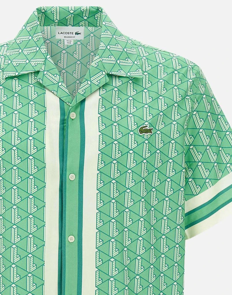 Lacoste Straight cut shirt with monogram 4