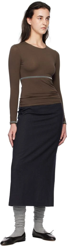 Paloma Wool Brown Bamboo T-shirt 4
