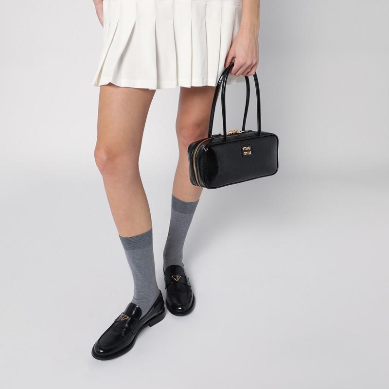 Miu Miu Black Beau bag in naplak patent leather