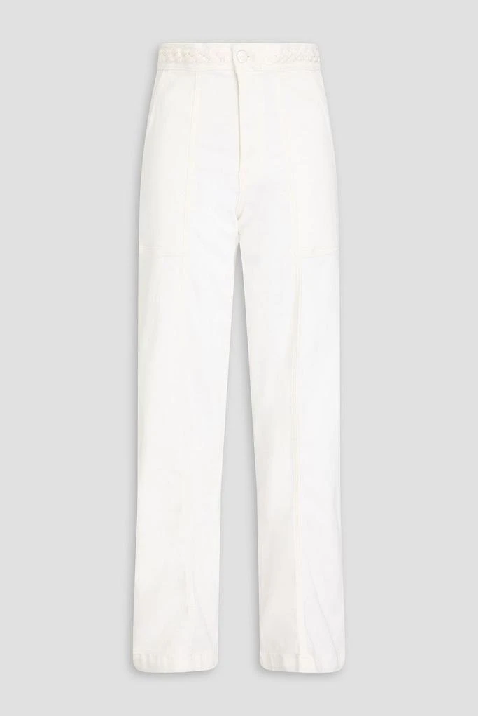 FRAME High-rise wide-leg jeans