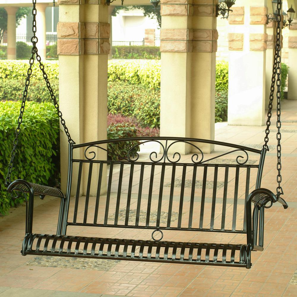 Tropico Iron Patio Porch Swing