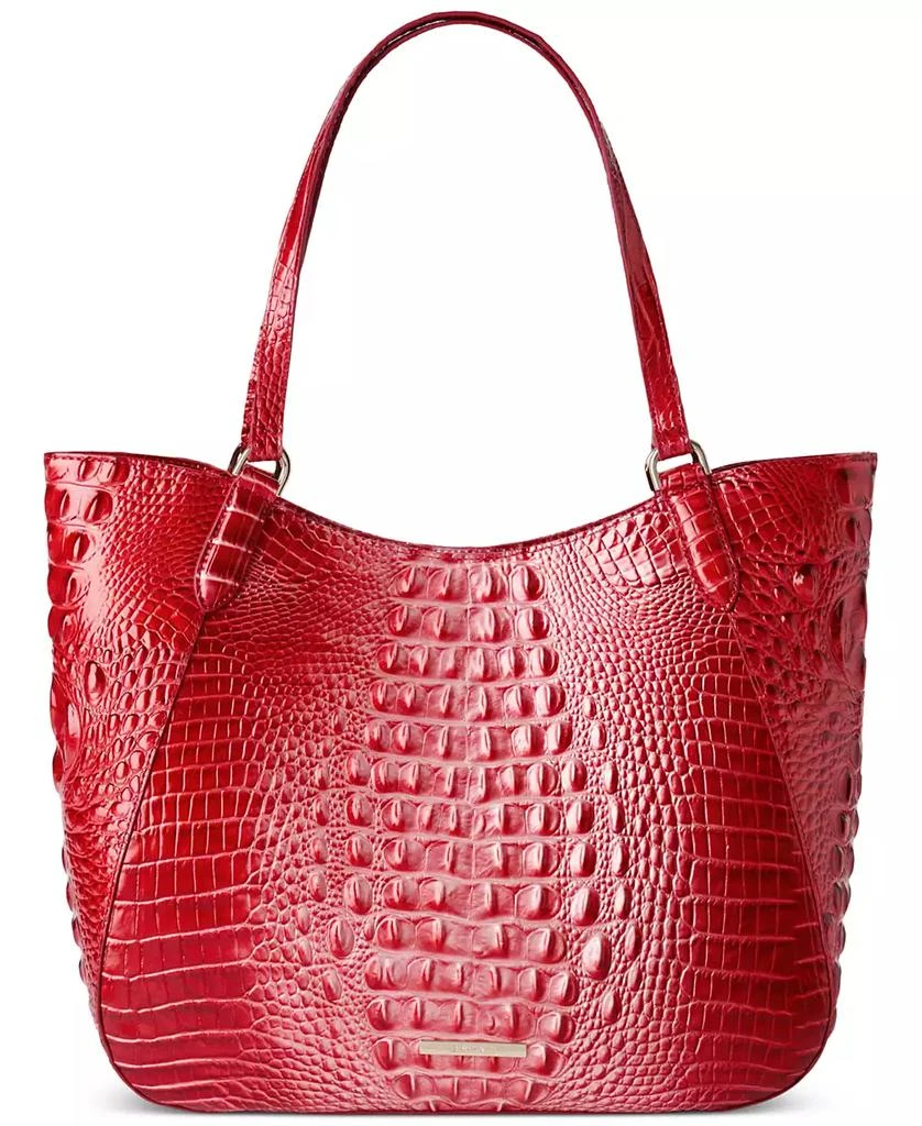 Brahmin Aliza Melbourne Large Leather Tote 1