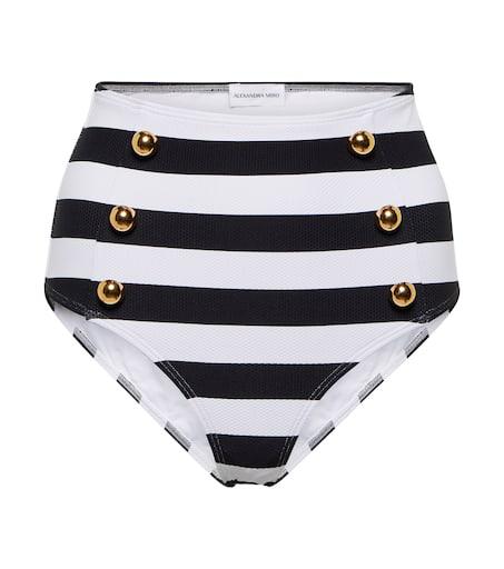 Alexandra Miro Ally high-rise bikini bottoms