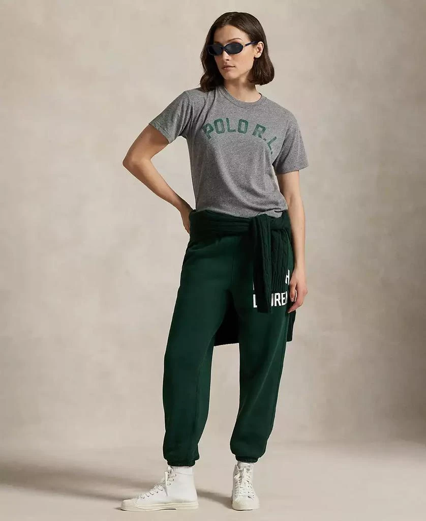 Ralph Lauren Women
s Logo Jersey Crewneck Tee 5
