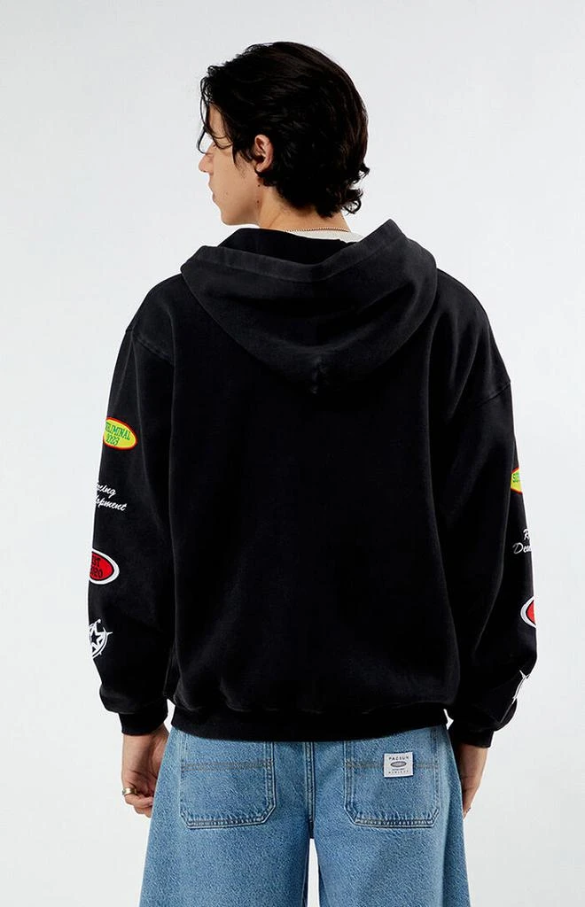 PacSun Subliminal Racing Full Zip Hoodie 4