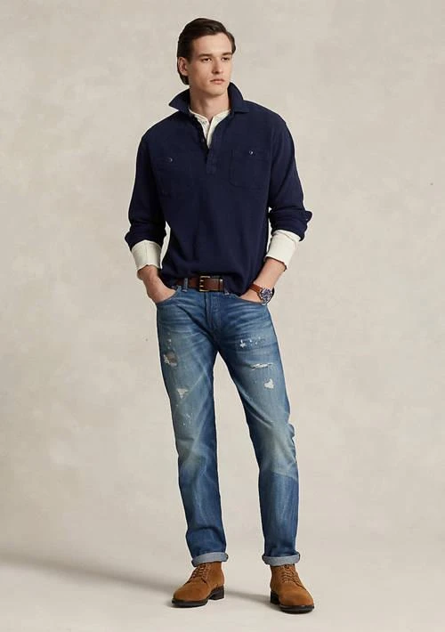 Ralph Lauren Ralph Lauren Classic Fit Moleskin Popover Workshirt 4