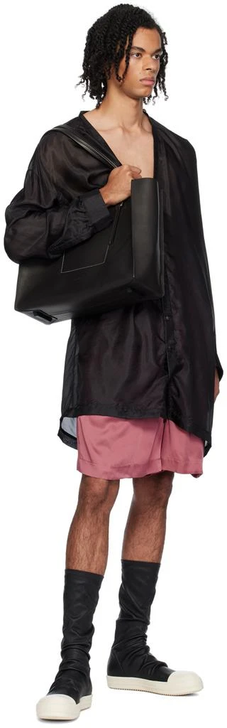 Rick Owens Black Portervile Sock Sneakers 5