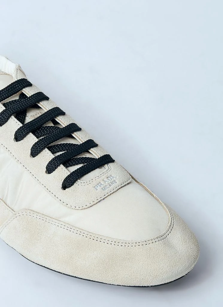 Prada Collapse Re-Nylon And Suede Sneakers 3