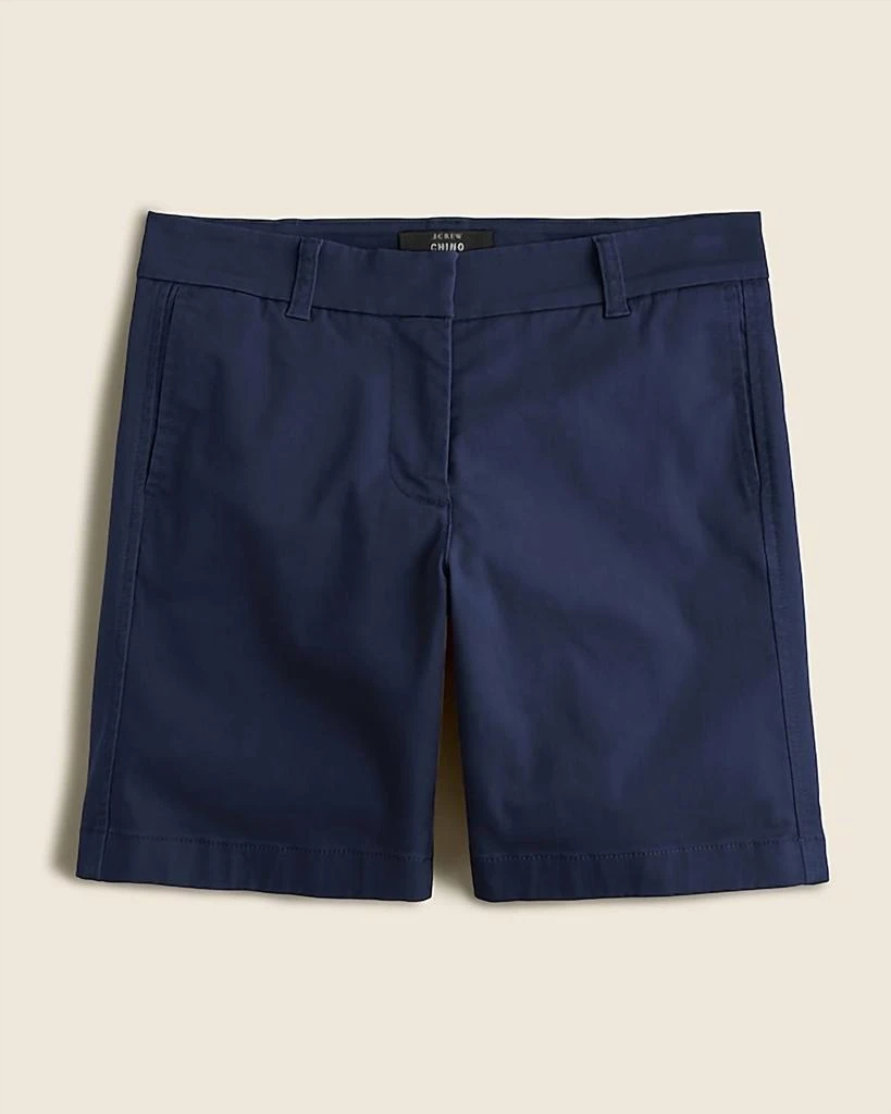 J. Crew 7 Inch Stretch Chino Short In Navy 5