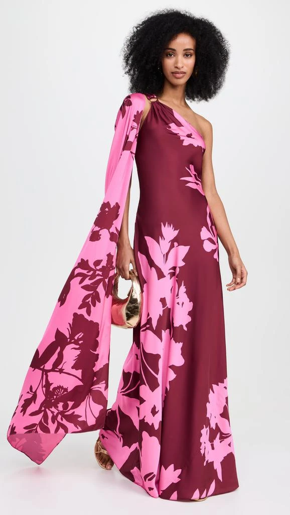 Hemant and Nandita One Shoulder Long Dress 1