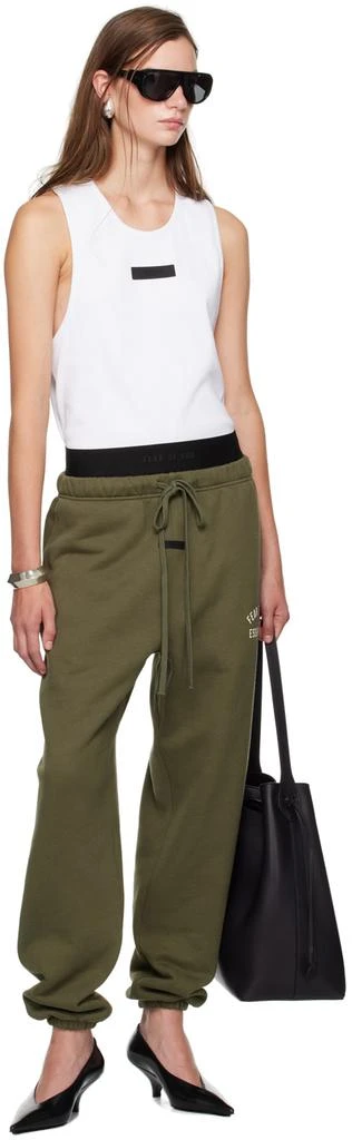 Essentials Khaki Essentials Sweatpants 5