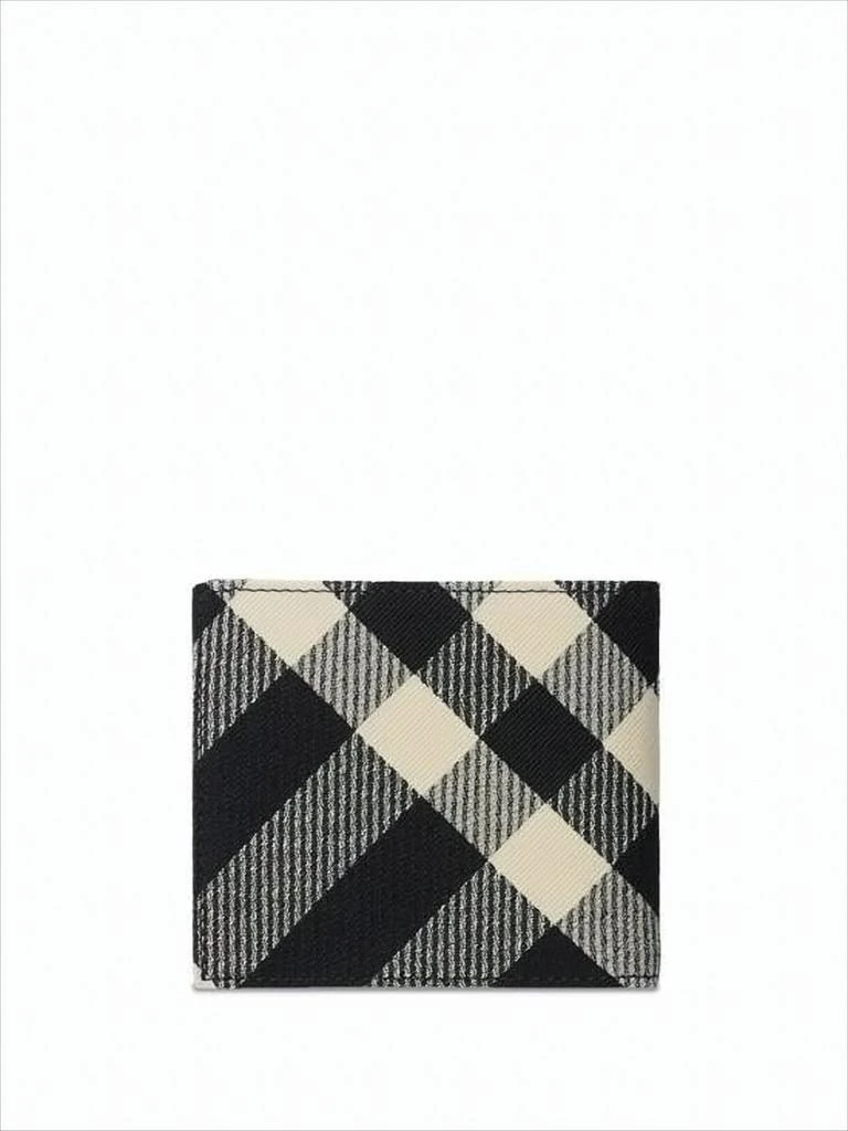 Burberry Bifold Wallet With Classic Check Pattern And Leather Interior 2