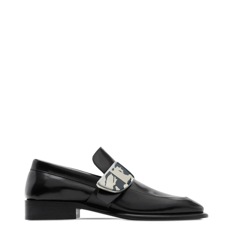 Burberry Burberry Shield Leather Loafers, Brand Size 36 ( US Size 6 )