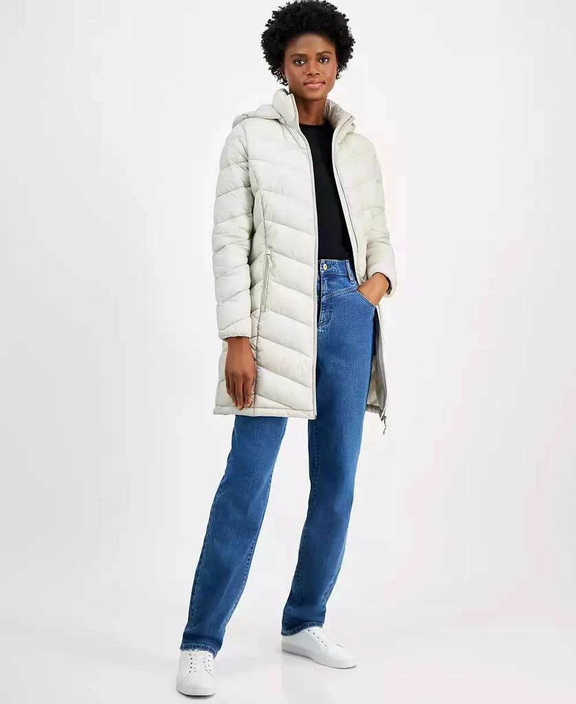 Charter Club Women's Packable Hooded Puffer Coat, Created for Macy's 4