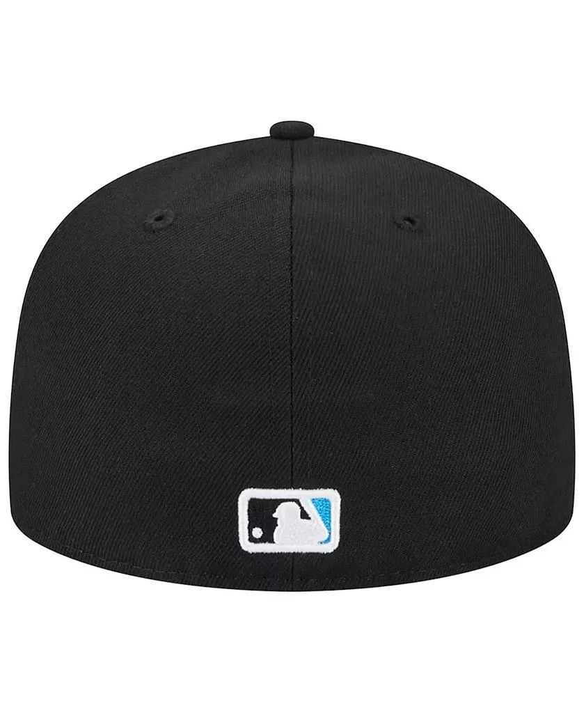 New Era Men's Black Miami Marlins 2017 MLB All-Star Game Team Color 59FIFTY Fitted Hat 4