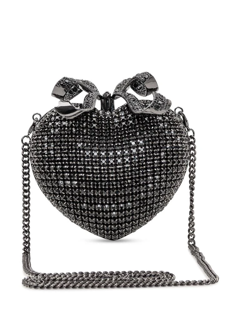 Self Portrait Crystal Heart Clutch 2