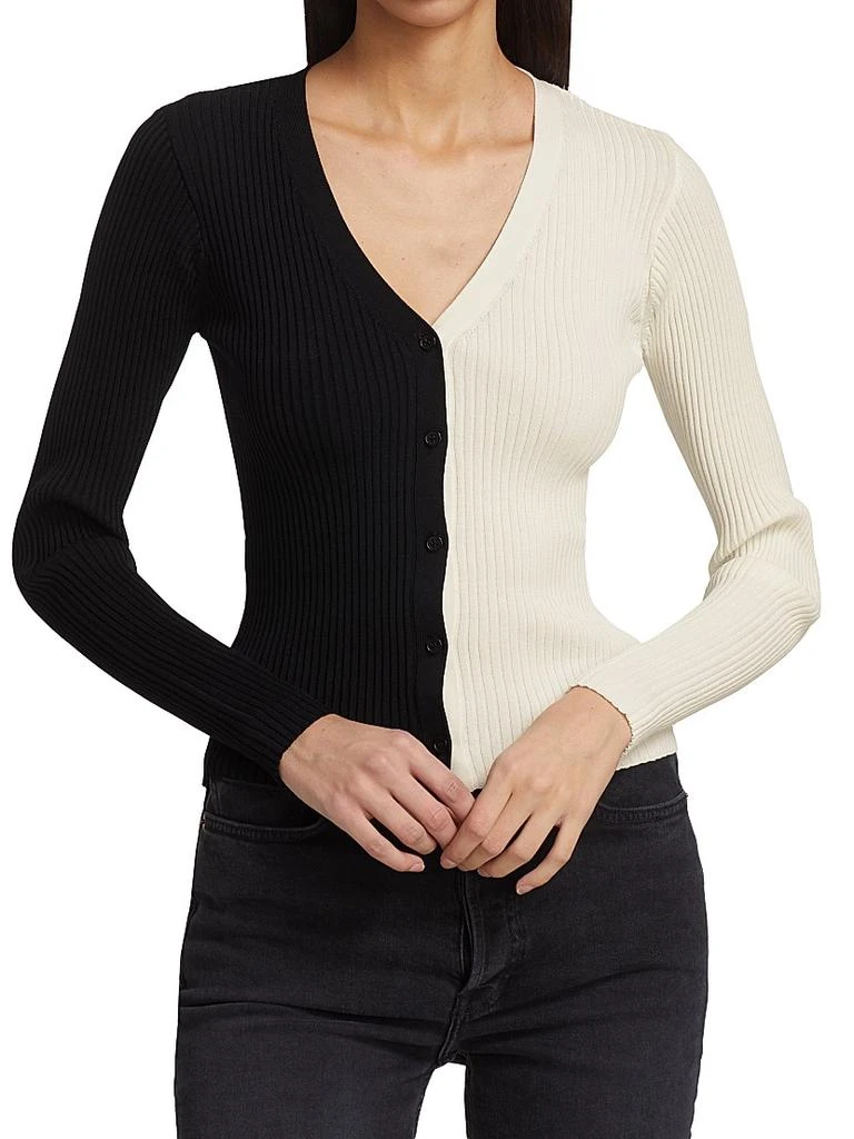 Staud Cargo Colorblock Cardigan 3