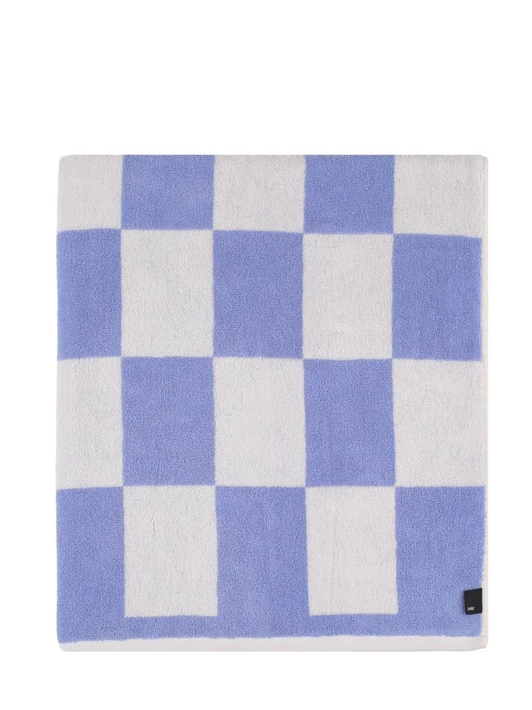 HAY Check Cotton Bath Towel 4