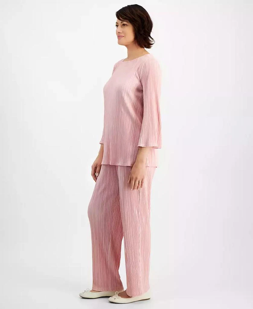 JM Collection Women's Pleated Pants, Created for Macy's 3