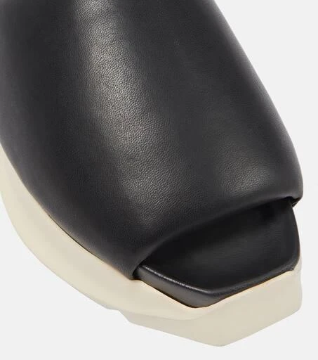 Rick Owens Leather slides 6