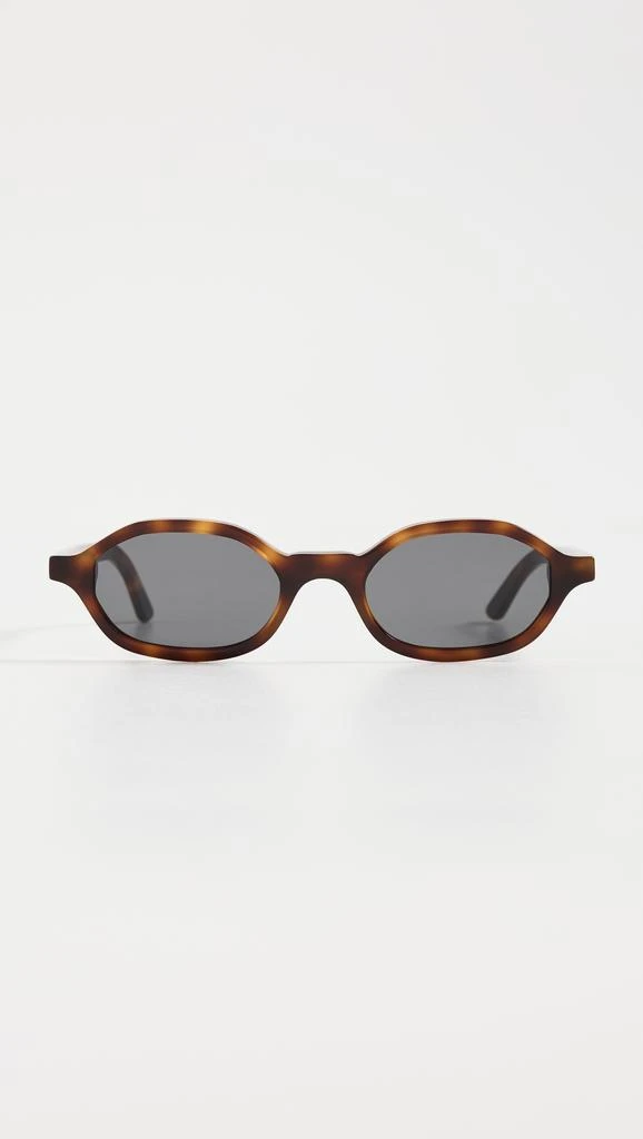 Illesteva Munich Havana with Grey Flat Lenses 1